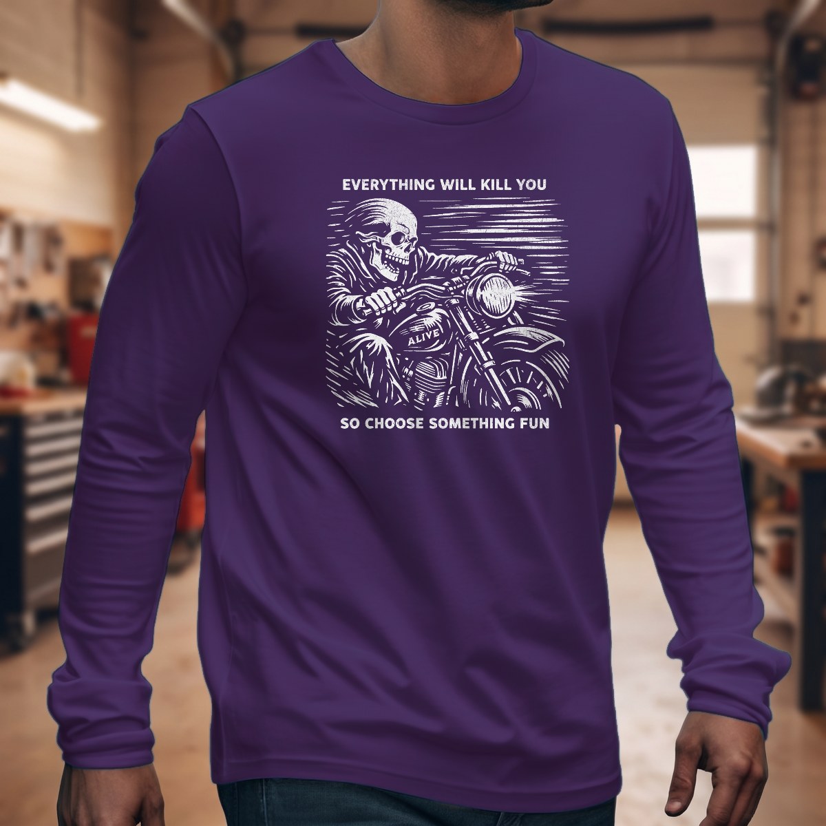 Purple | Front