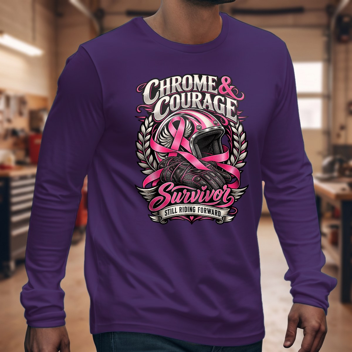 Purple | Front