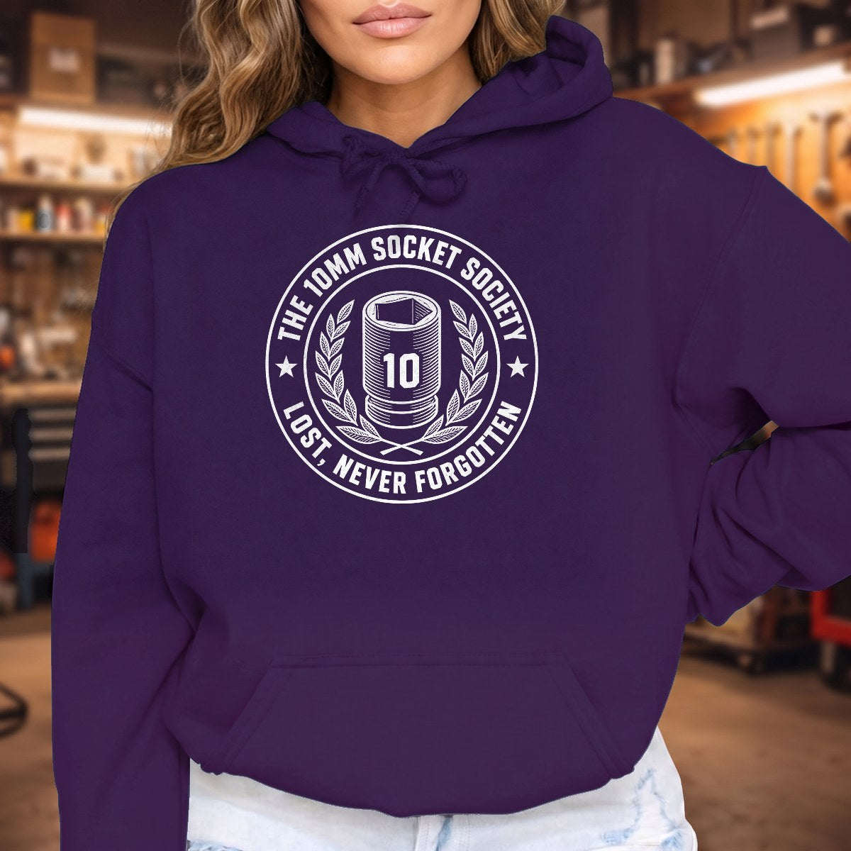 Purple | Front
