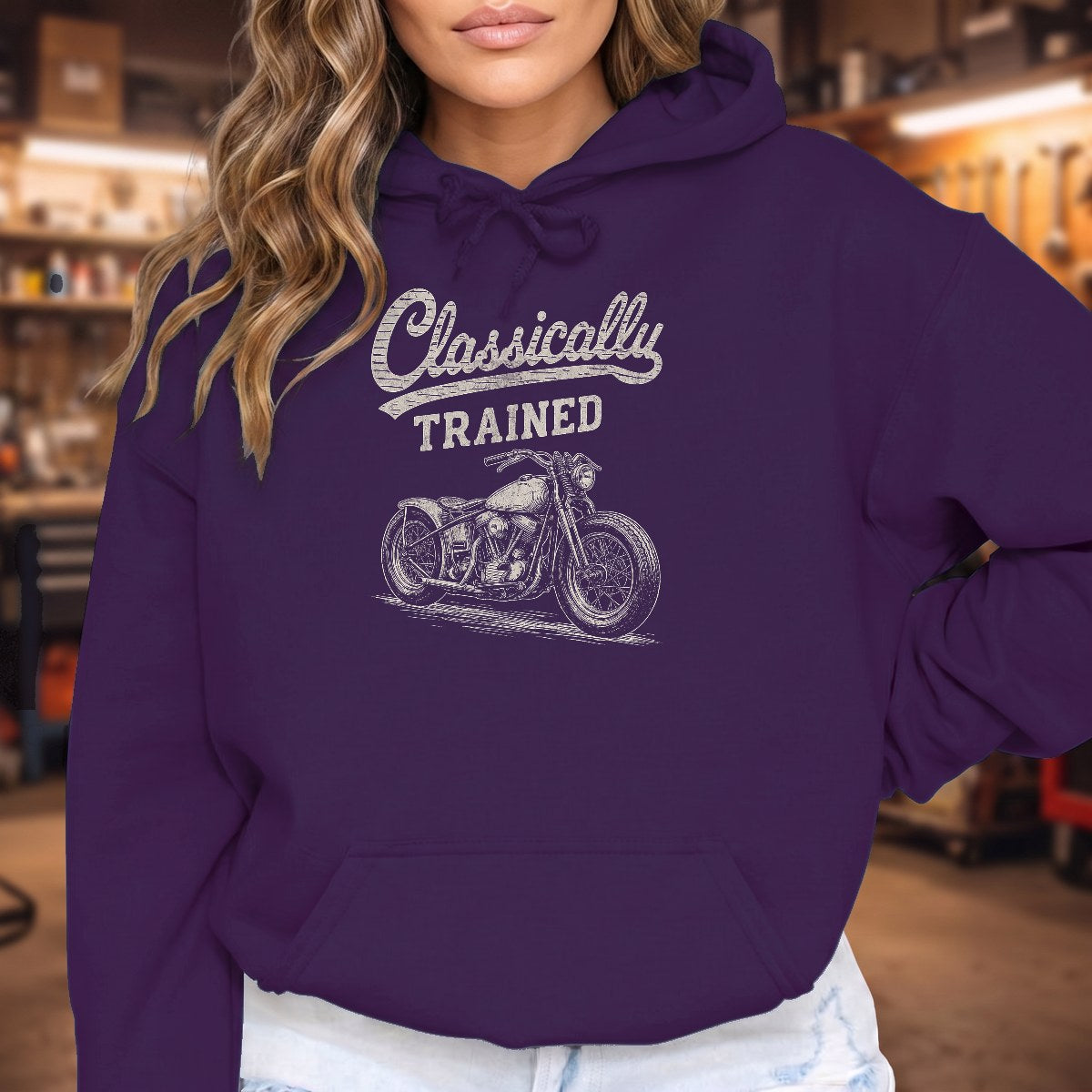 Purple | Front