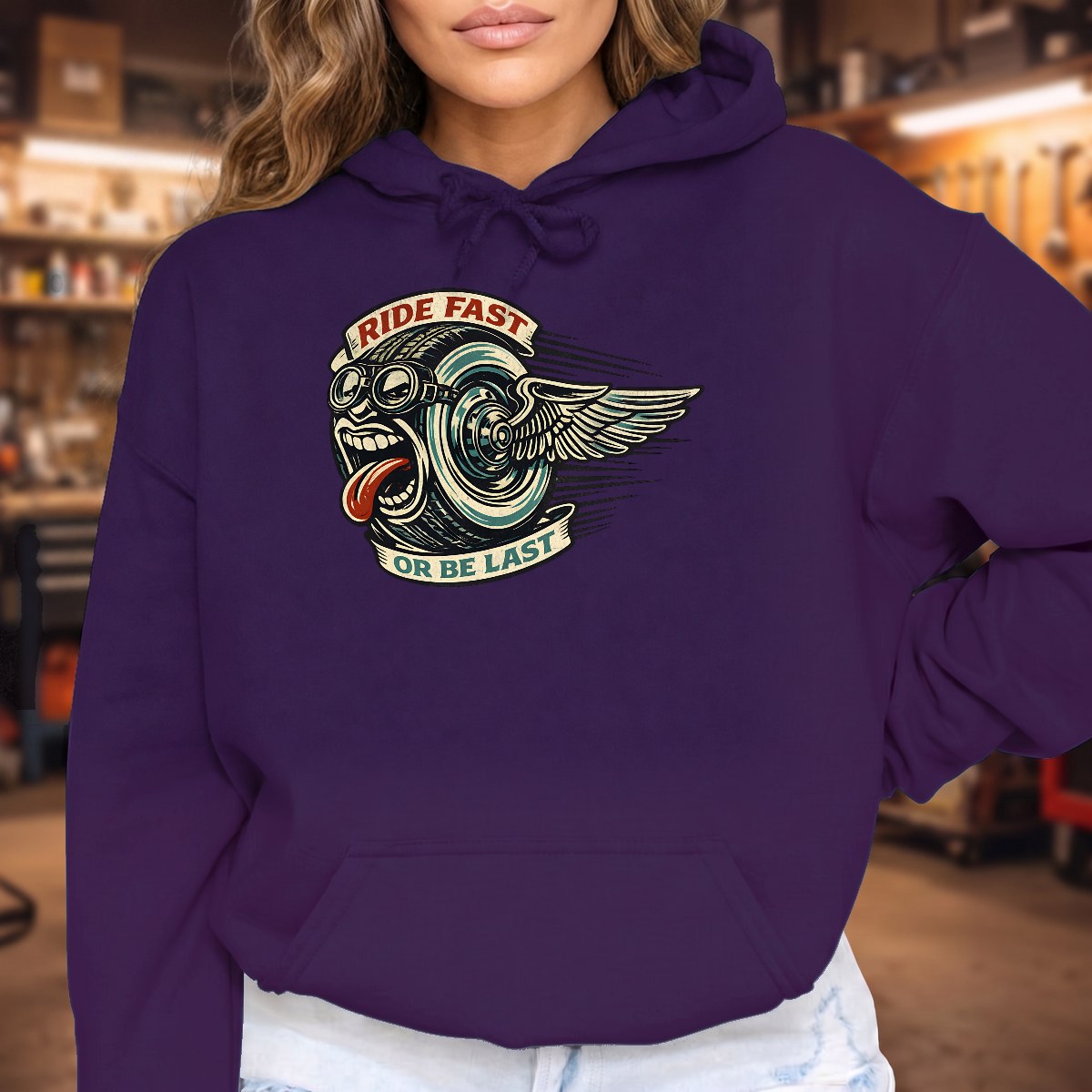 Purple | Front