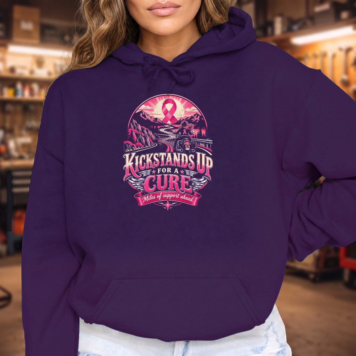 Purple | Front