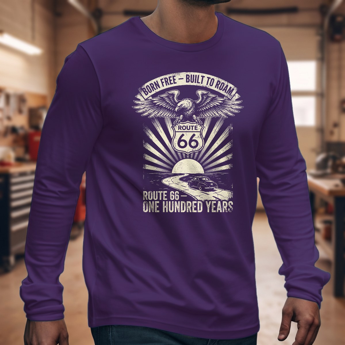 Purple | Front