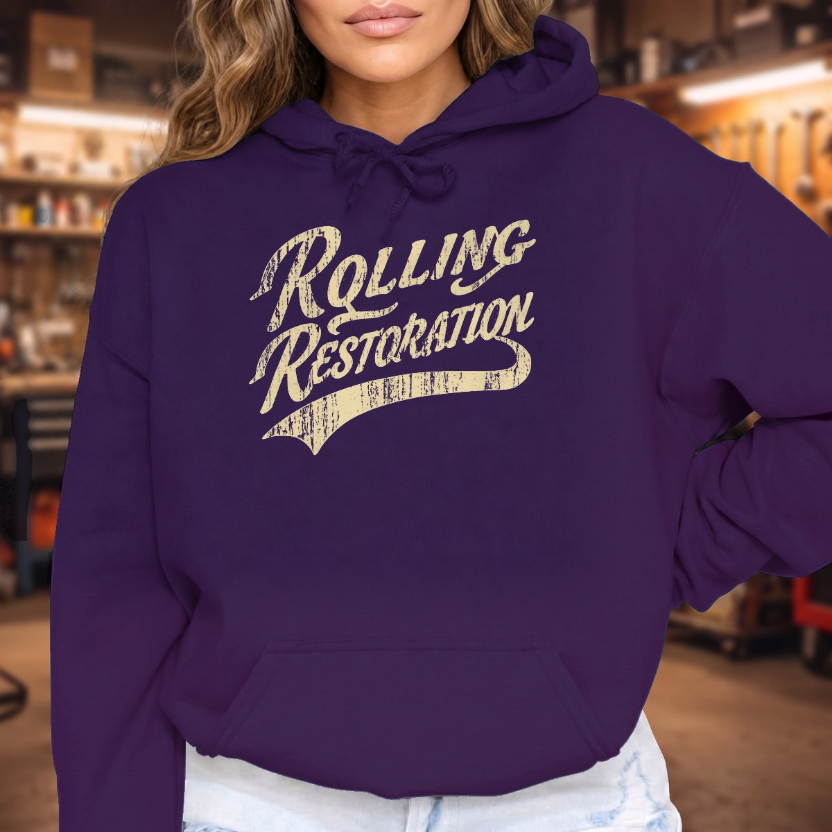 Purple | Front