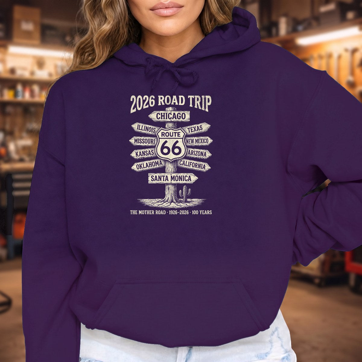 Purple | Front
