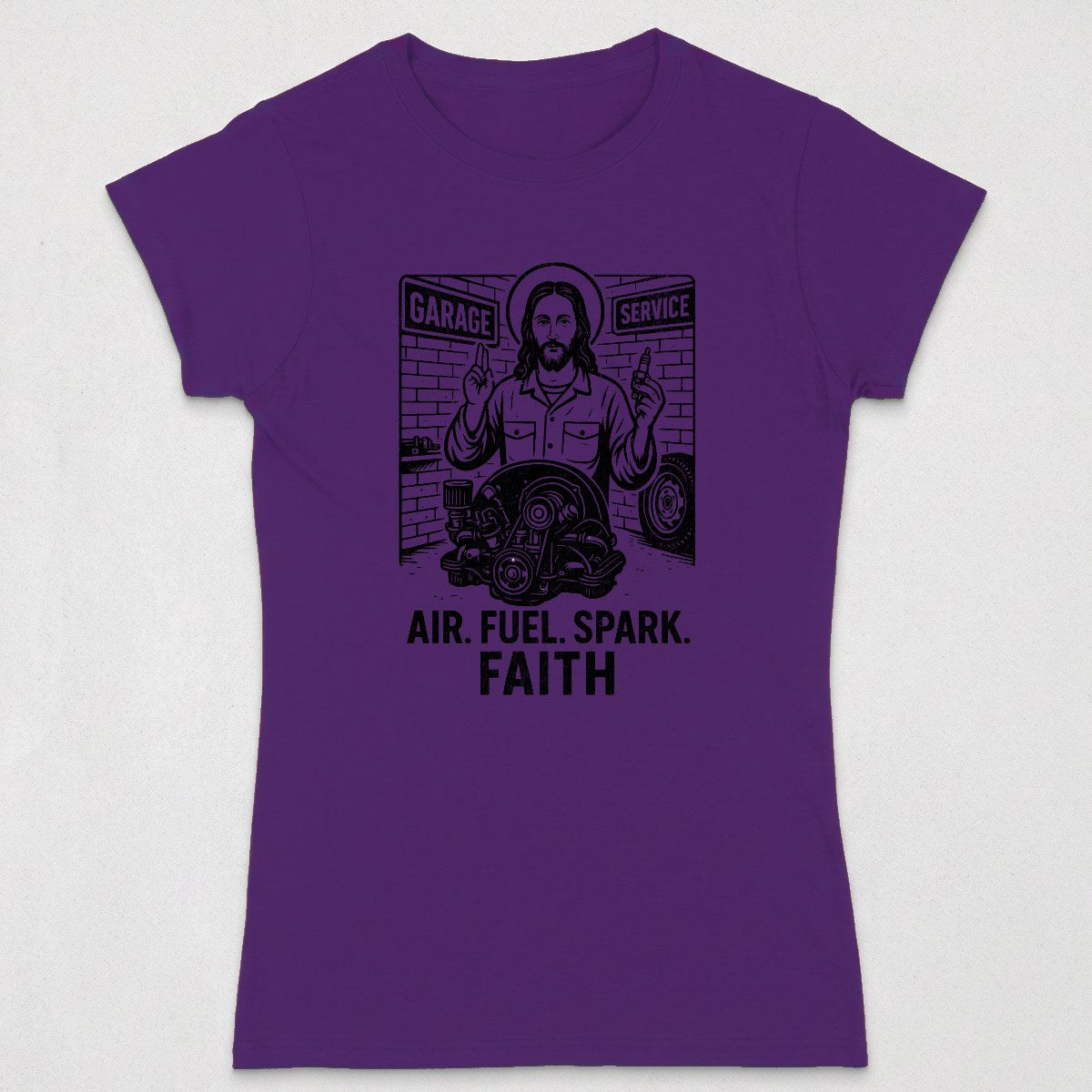 Purple | Front