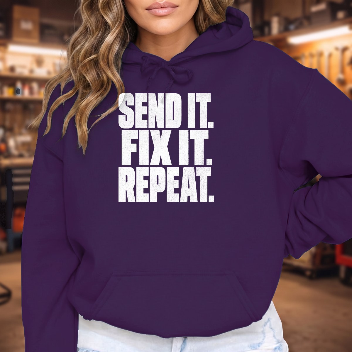 Purple | Front
