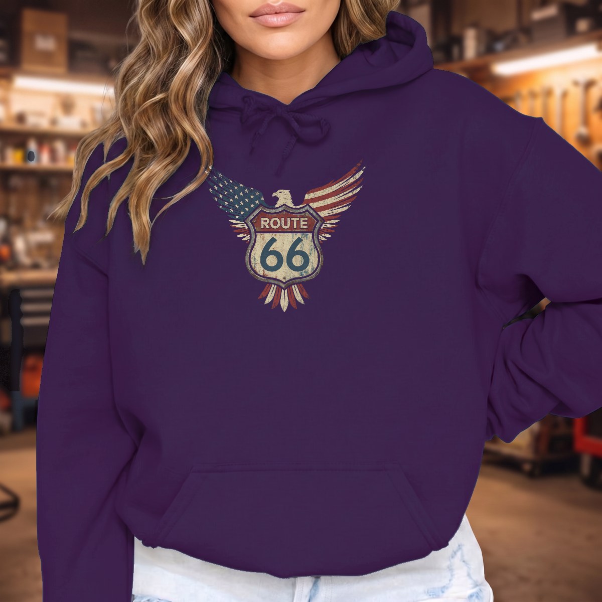 Purple | Front