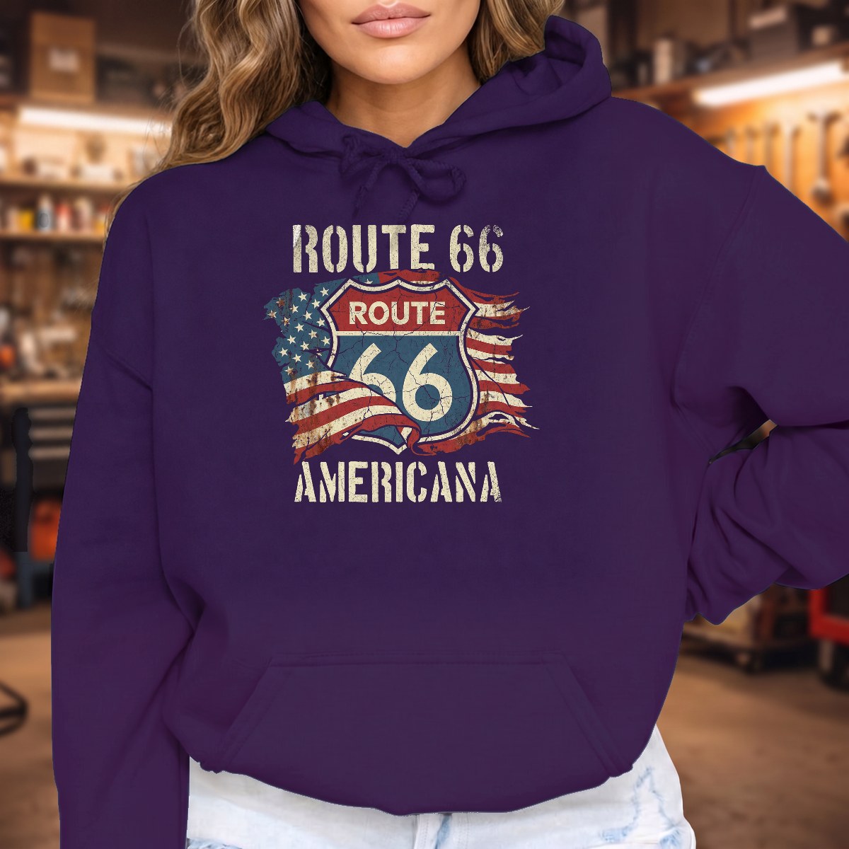 Purple | Front