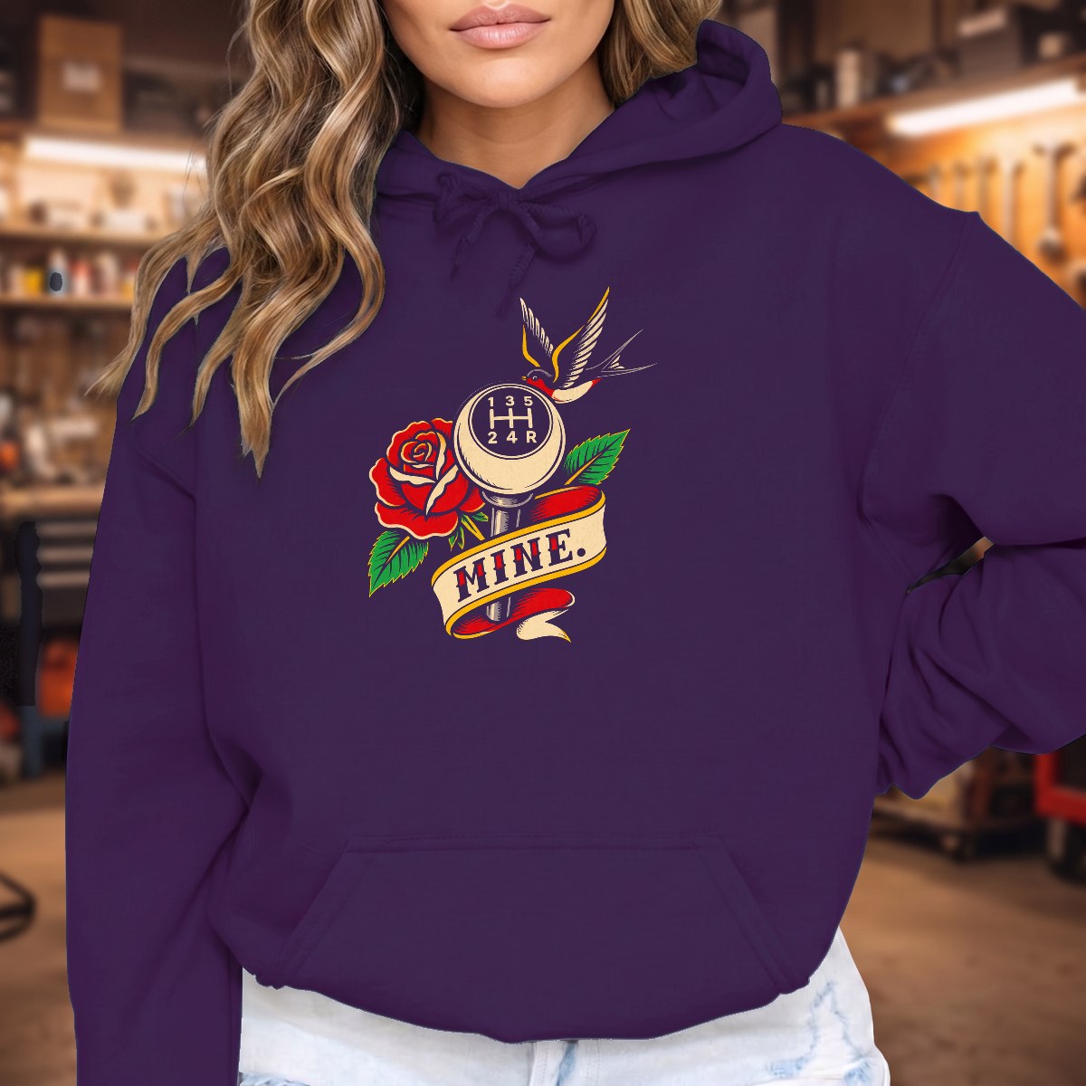 Purple | Front