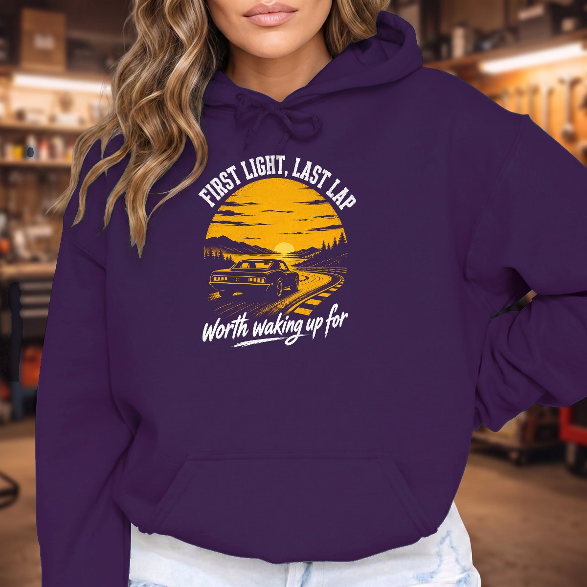 Purple | Front