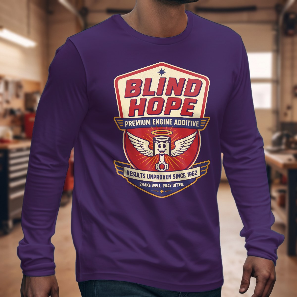 Purple | Front