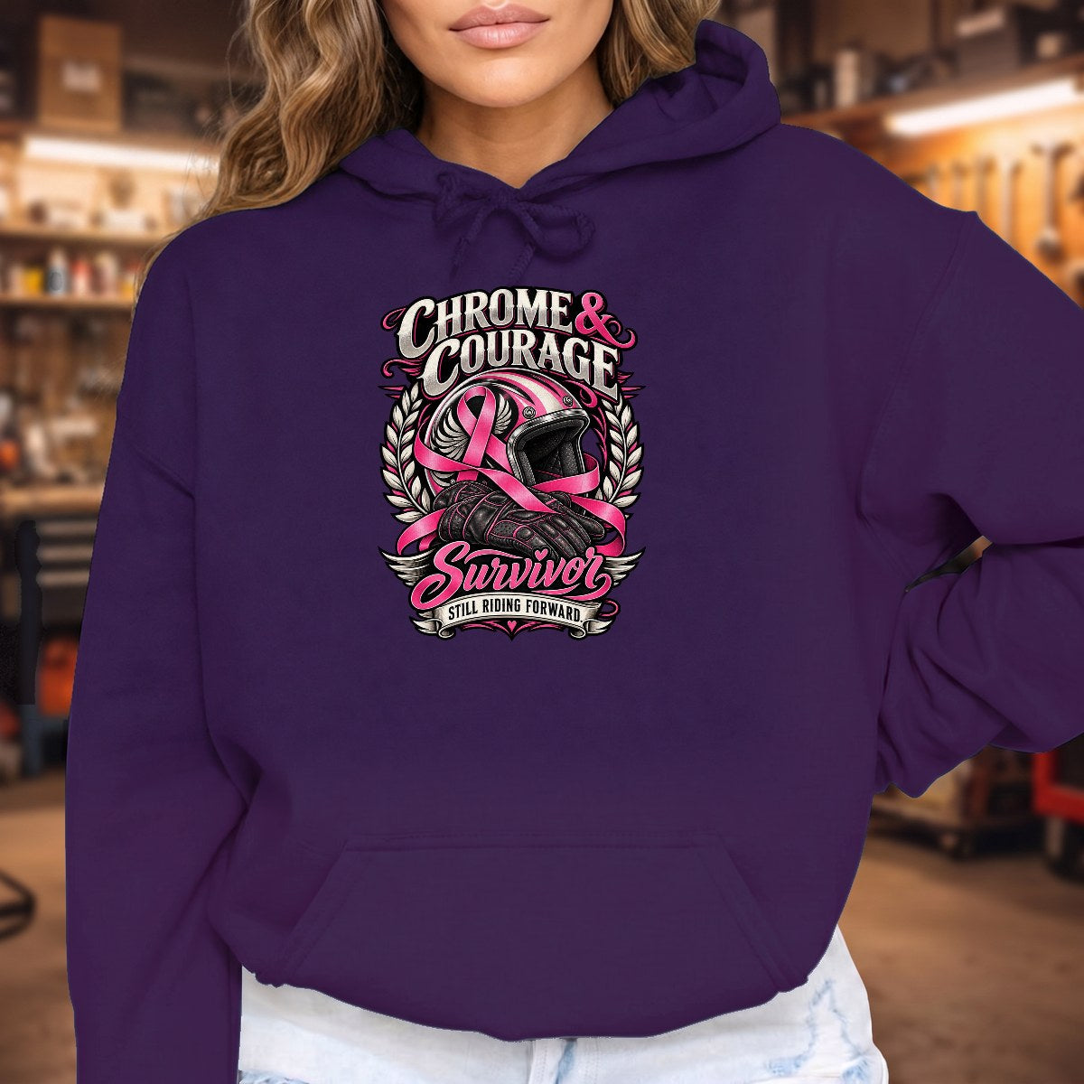 Purple | Front