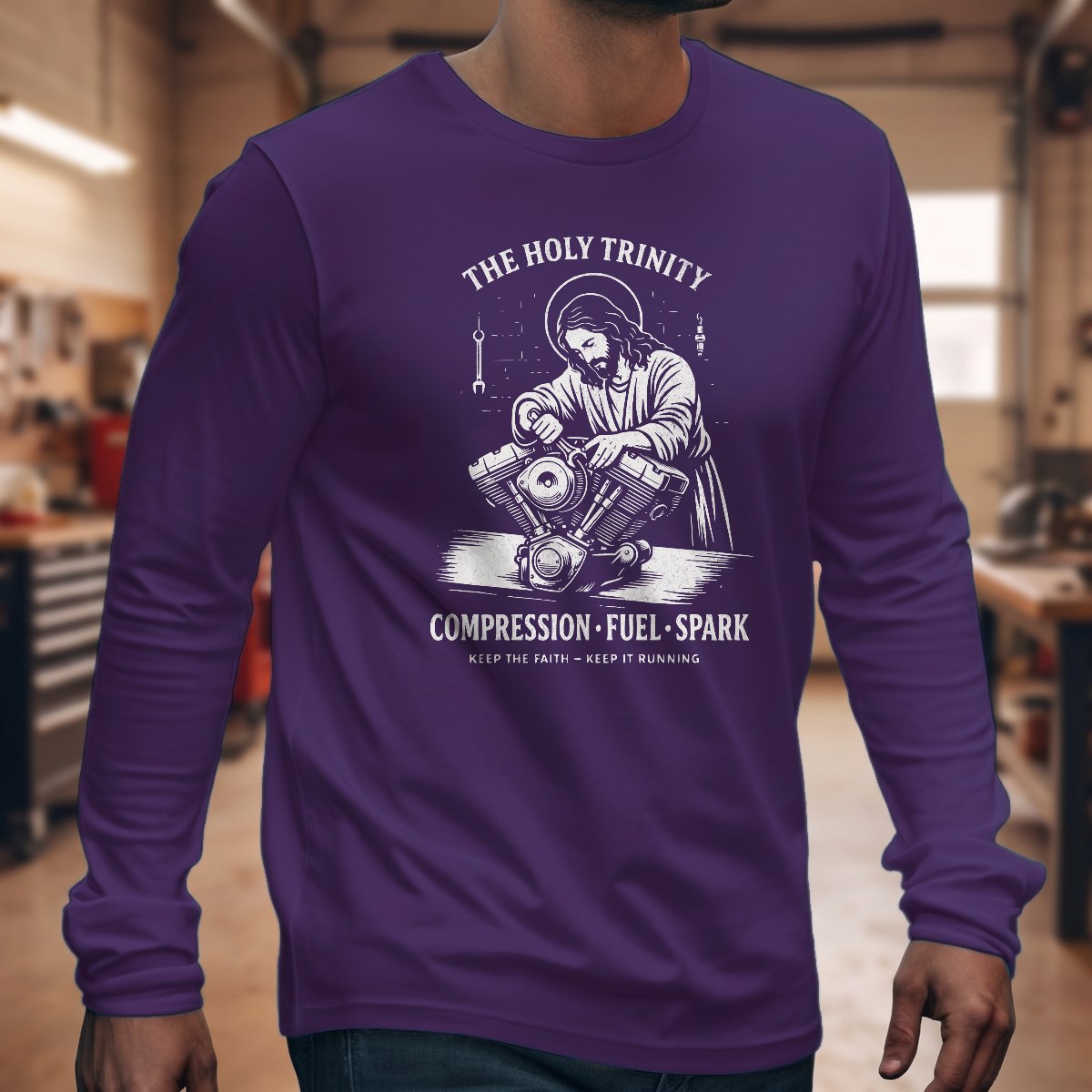 Purple | Front