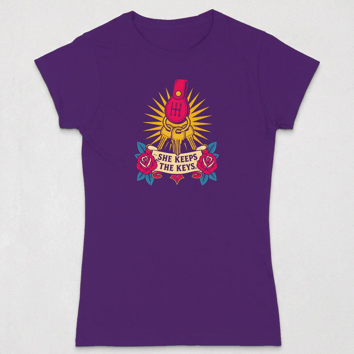 Purple | Front