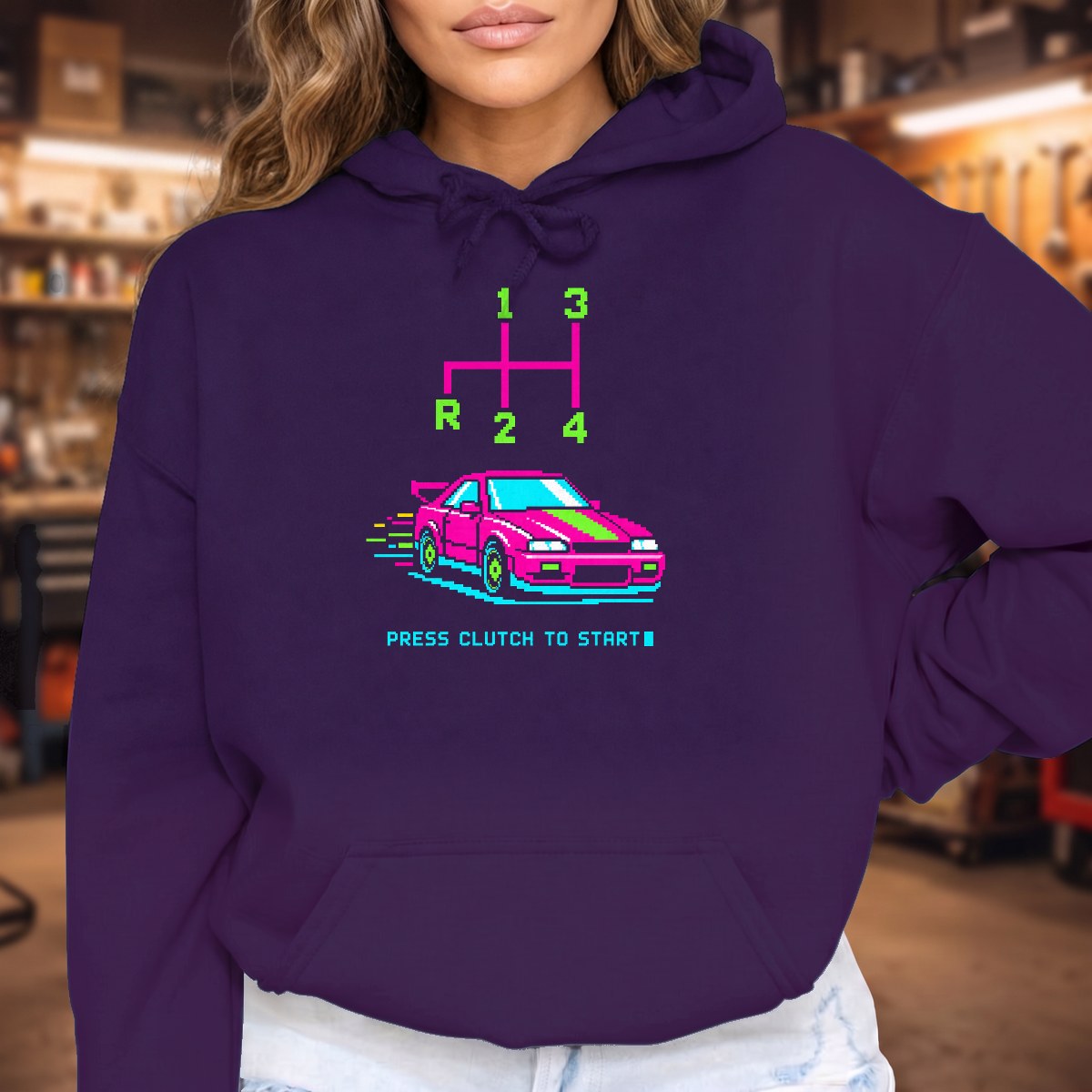 Purple | Front