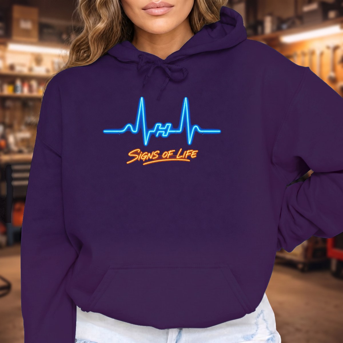 Purple | Front