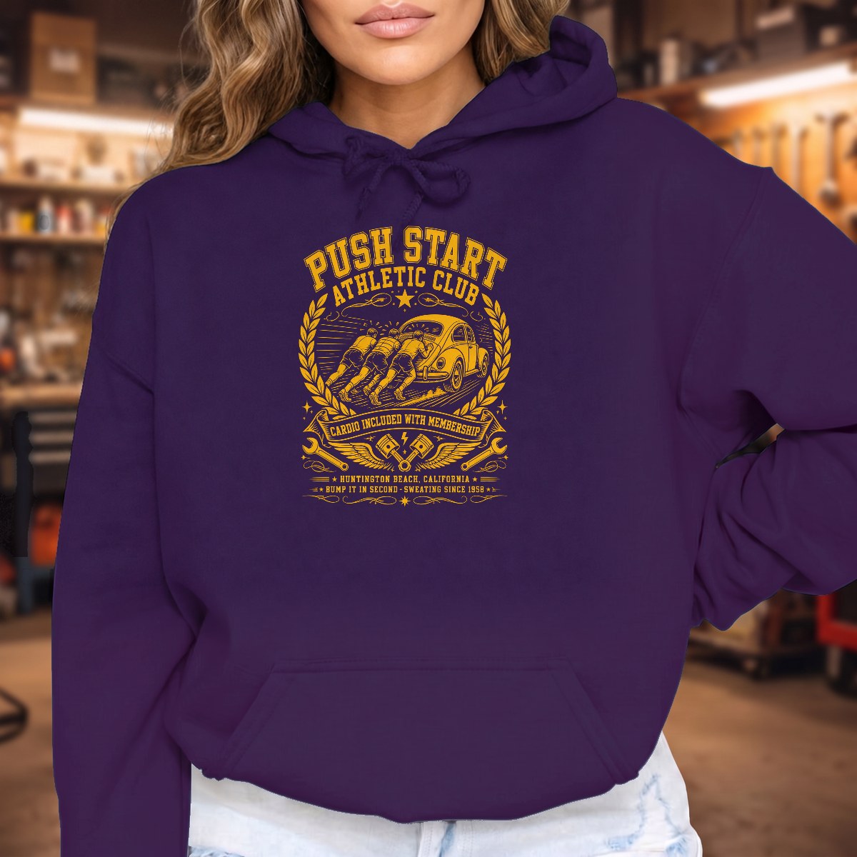 Purple | Front
