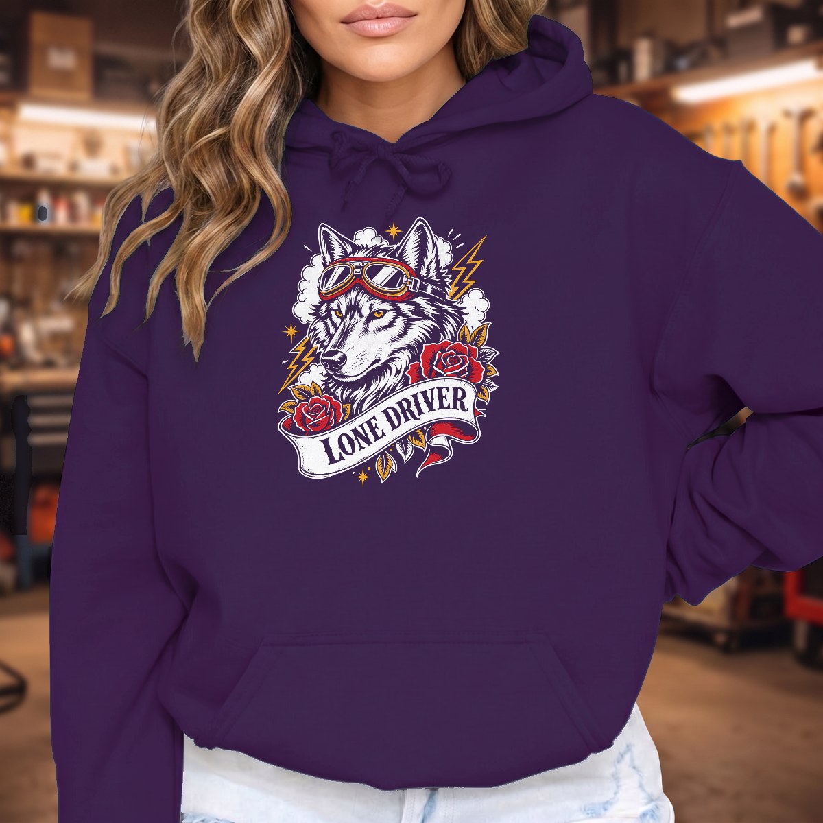 Purple | Front
