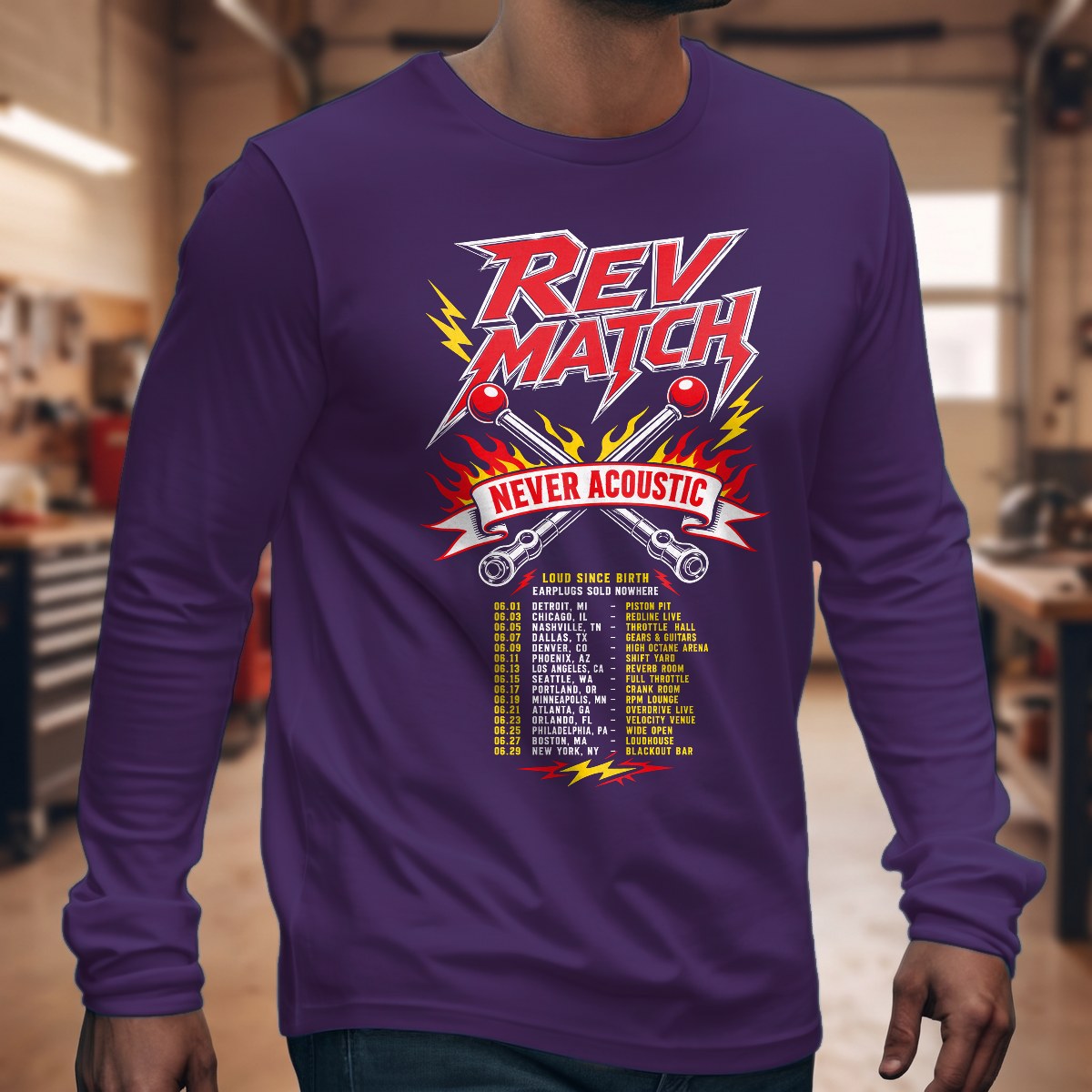 Purple | Front