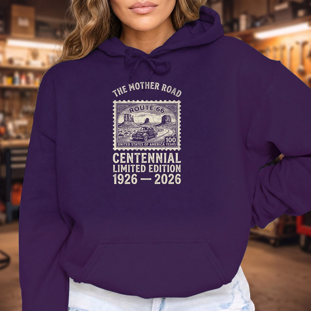 Purple | Front