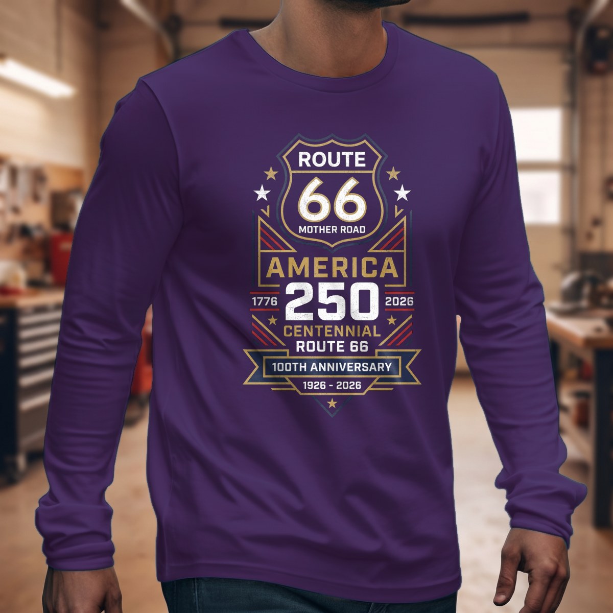 Purple | Front