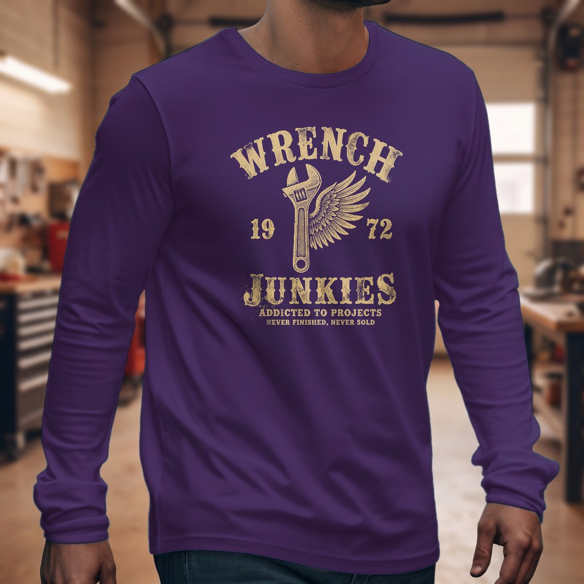 Purple | Front