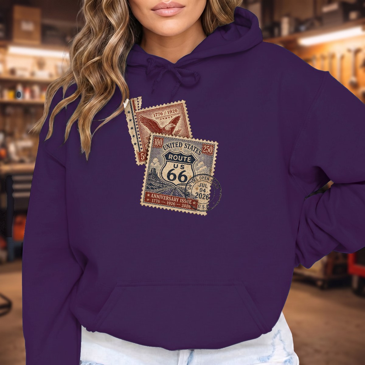 Purple | Front