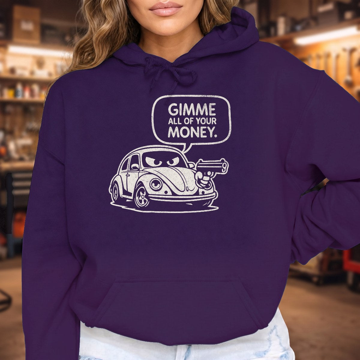 Purple | Front