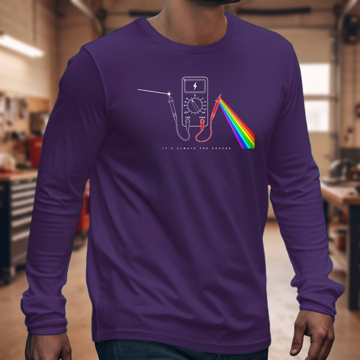 Purple | Front