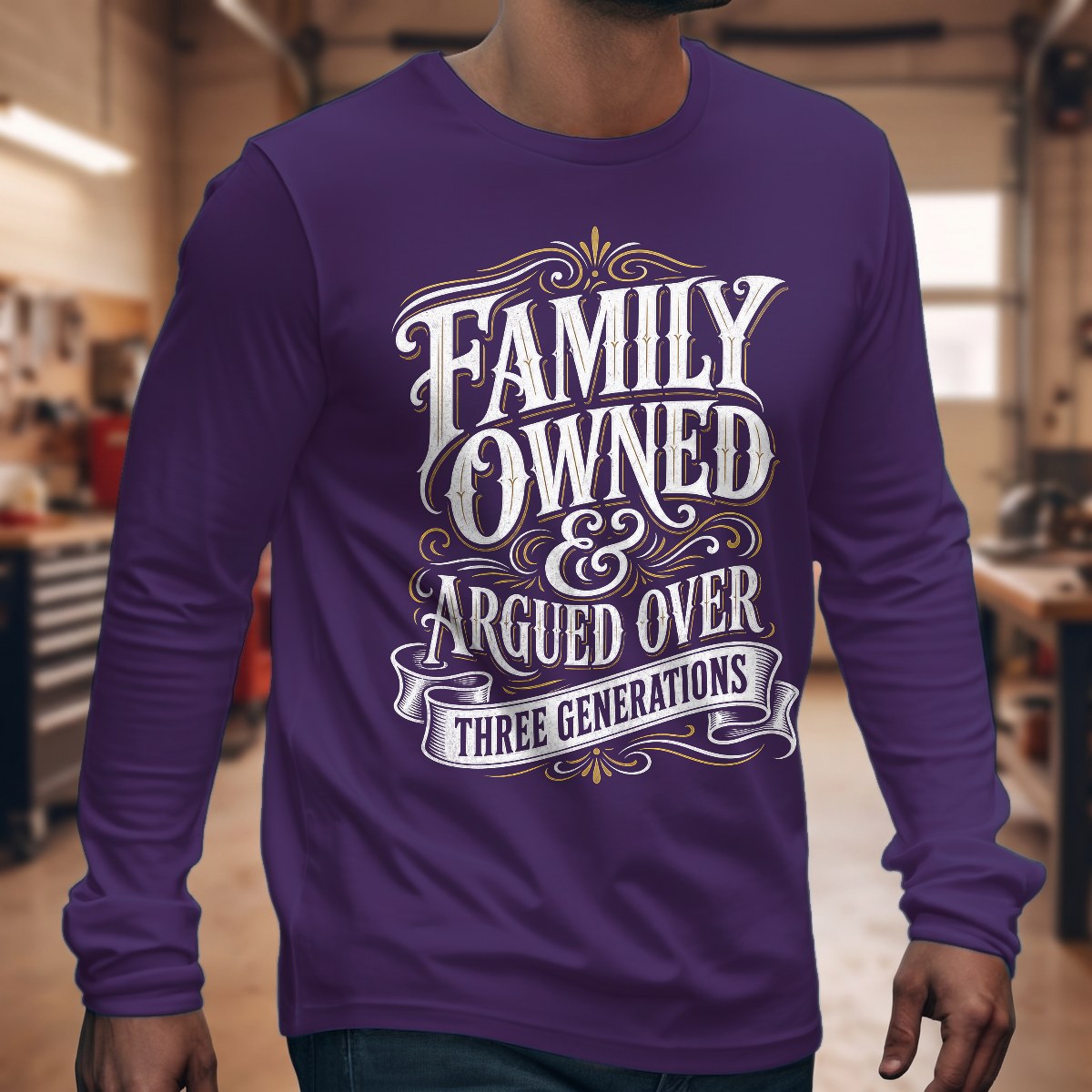 Purple | Front