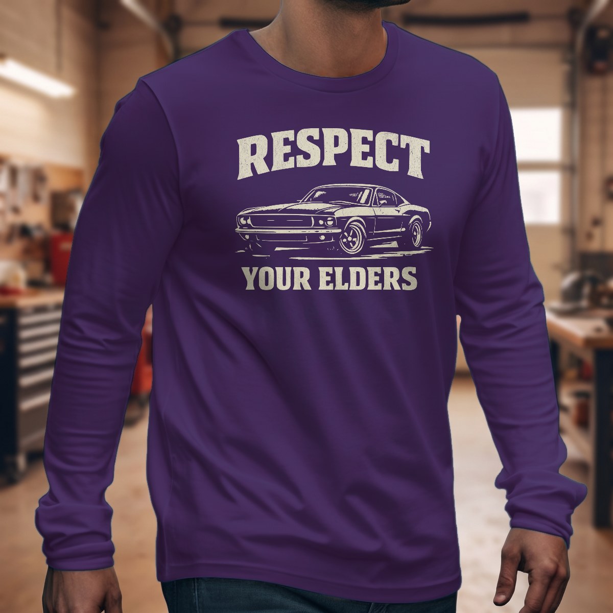 Purple | Front