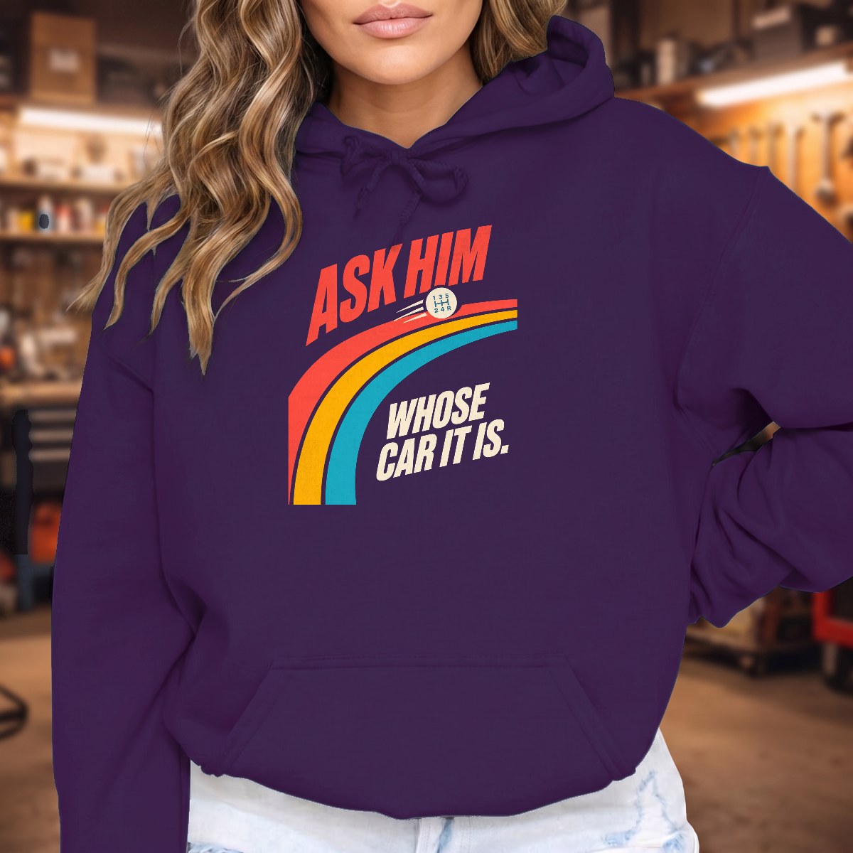Purple | Front