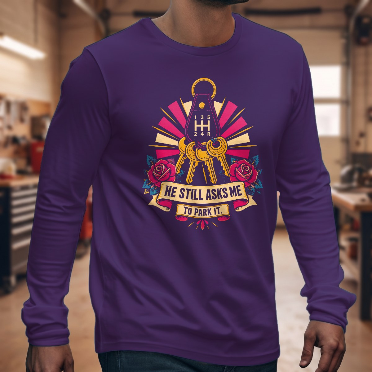 Purple | Front