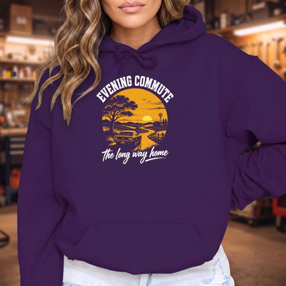 Purple | Front