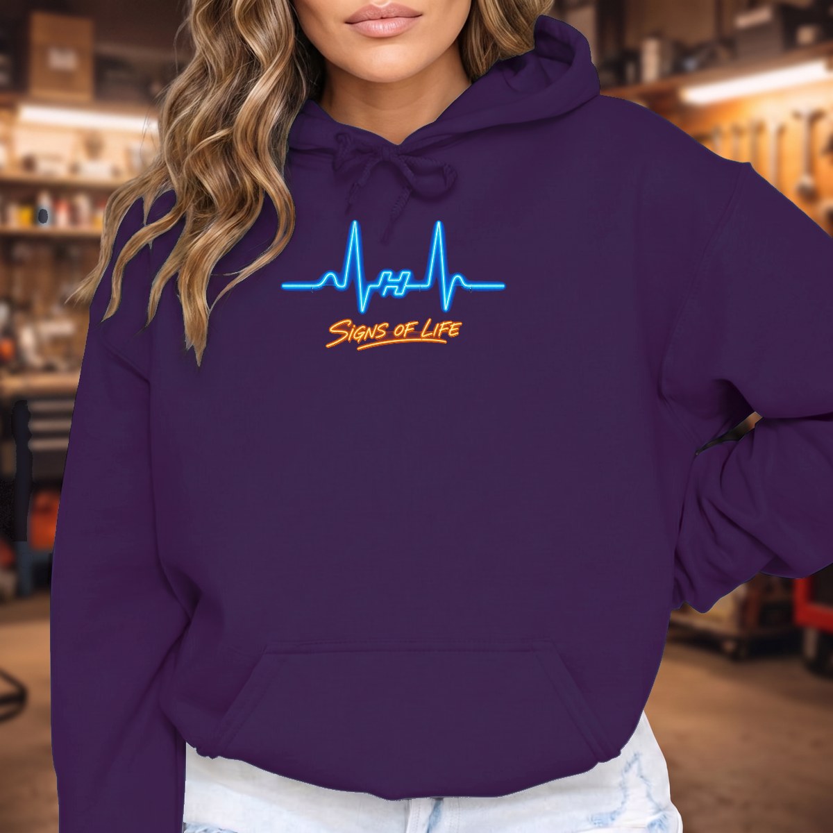 Purple | Front