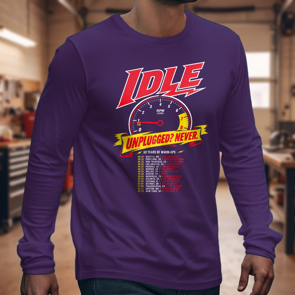 Purple | Front