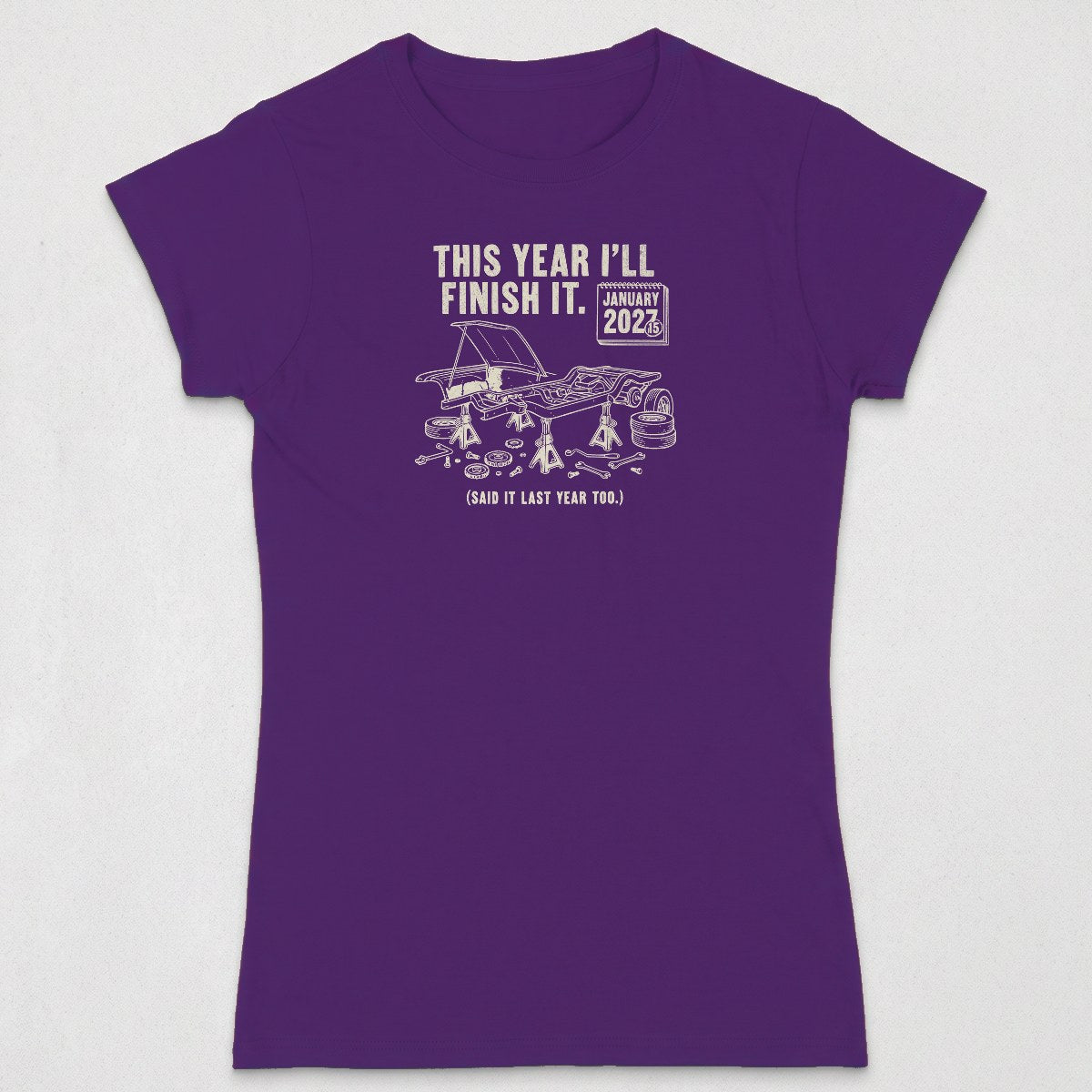 Purple | Front