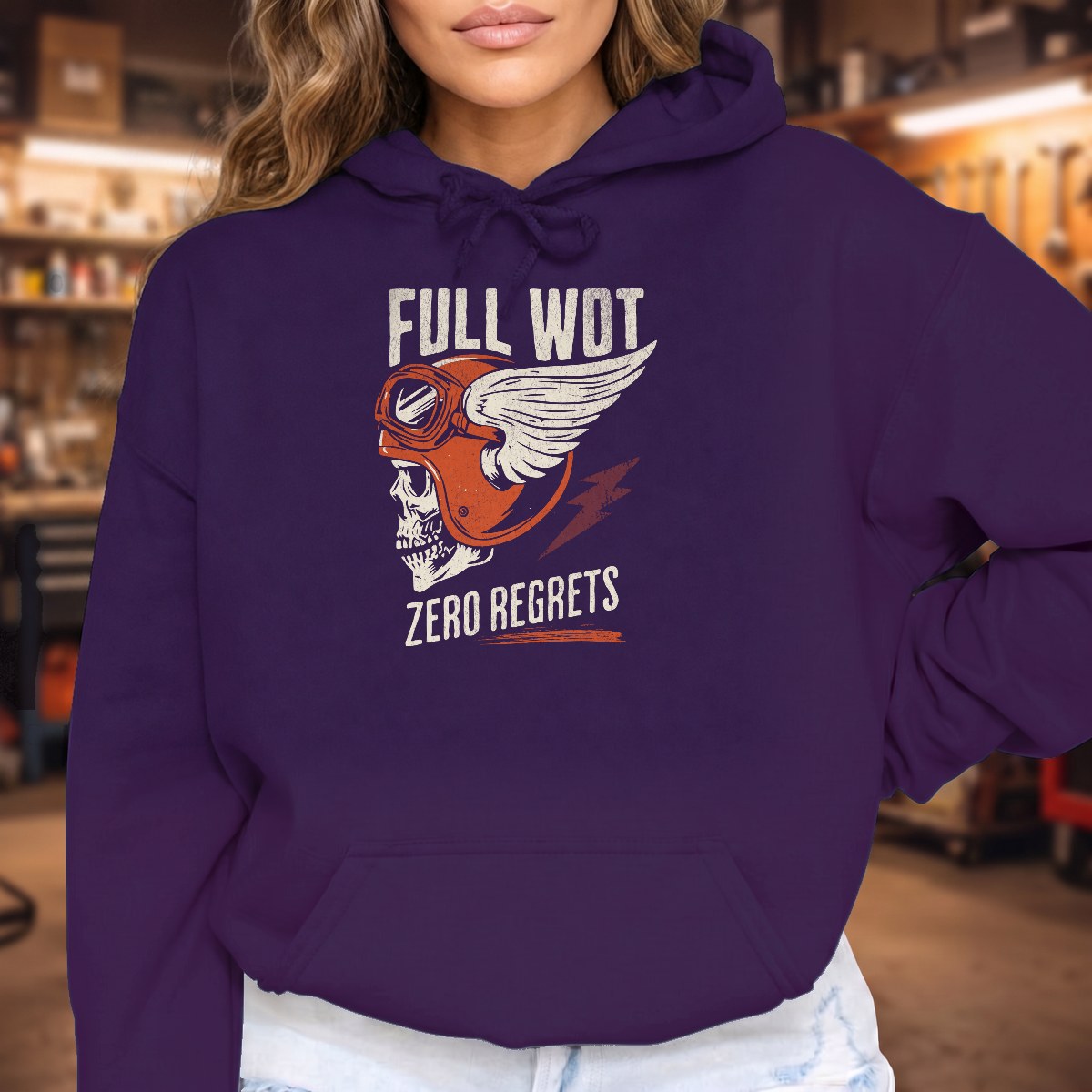 Purple | Front