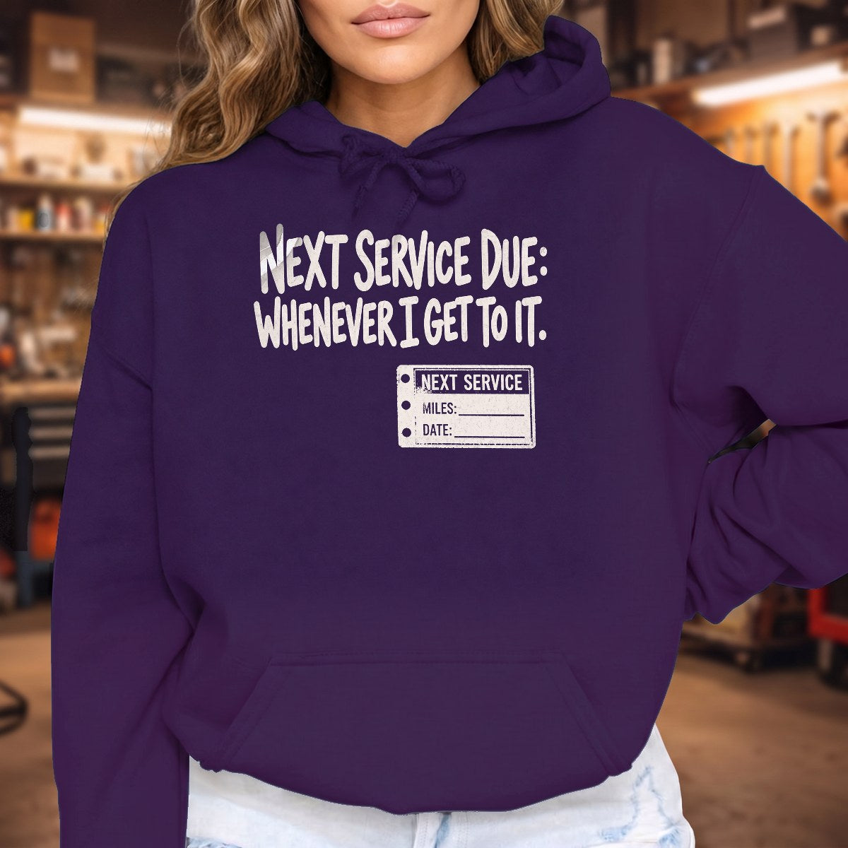 Purple | Front