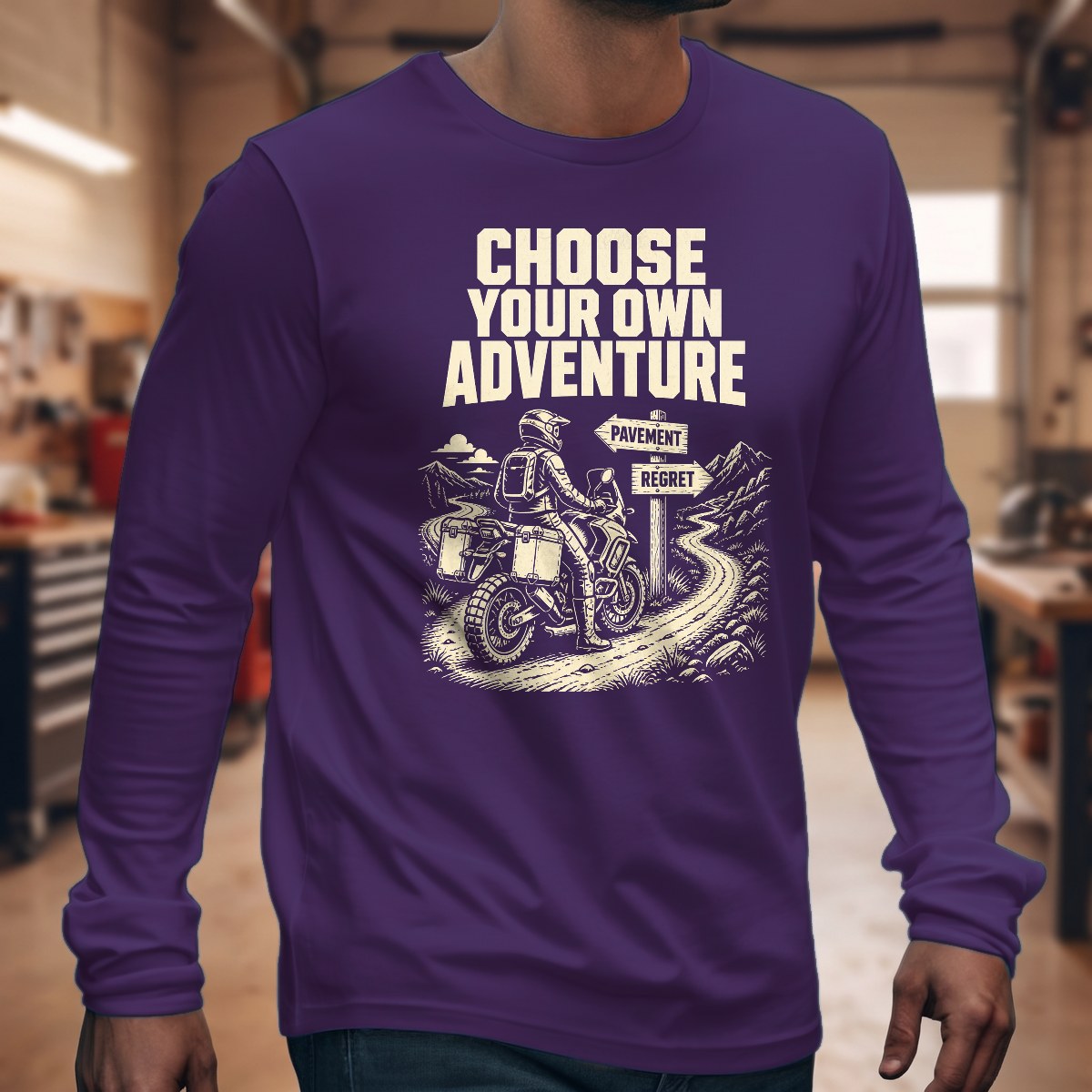 Purple | Front