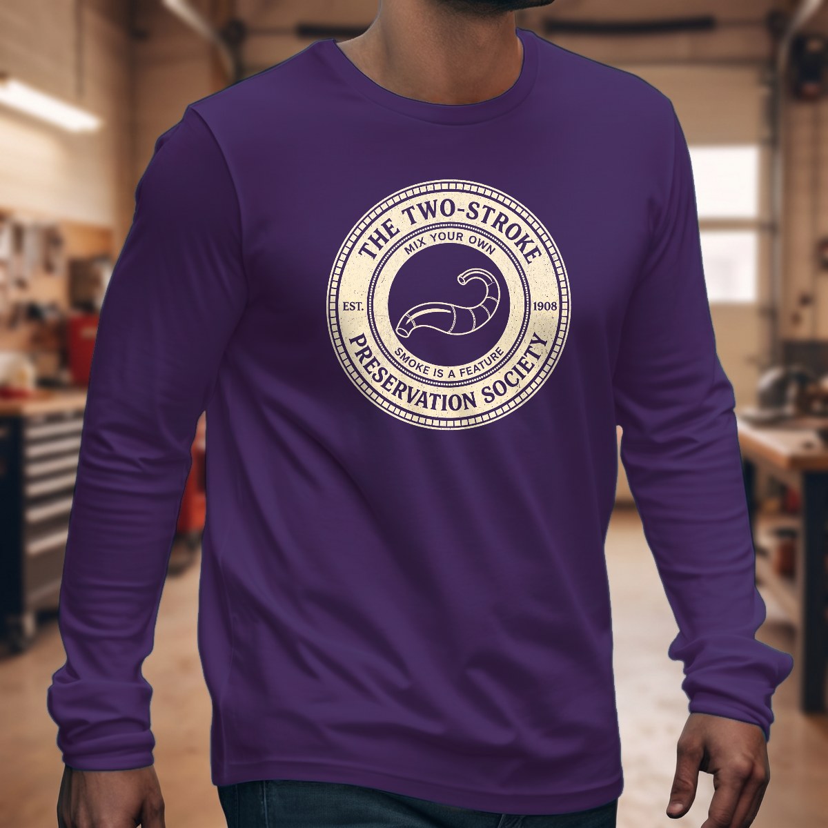 Purple | Front