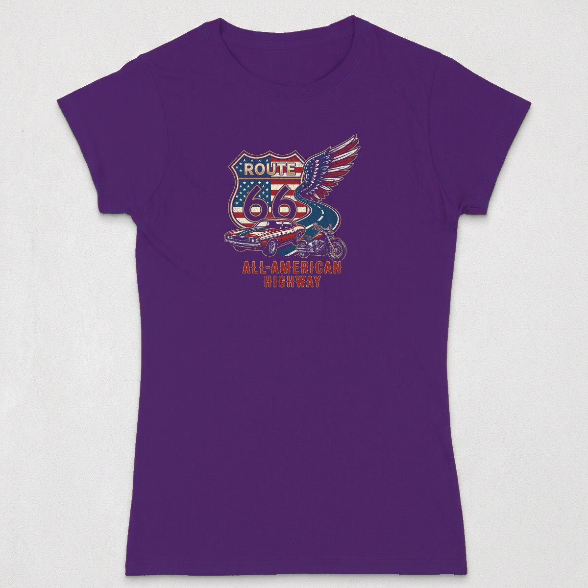 Purple | Front