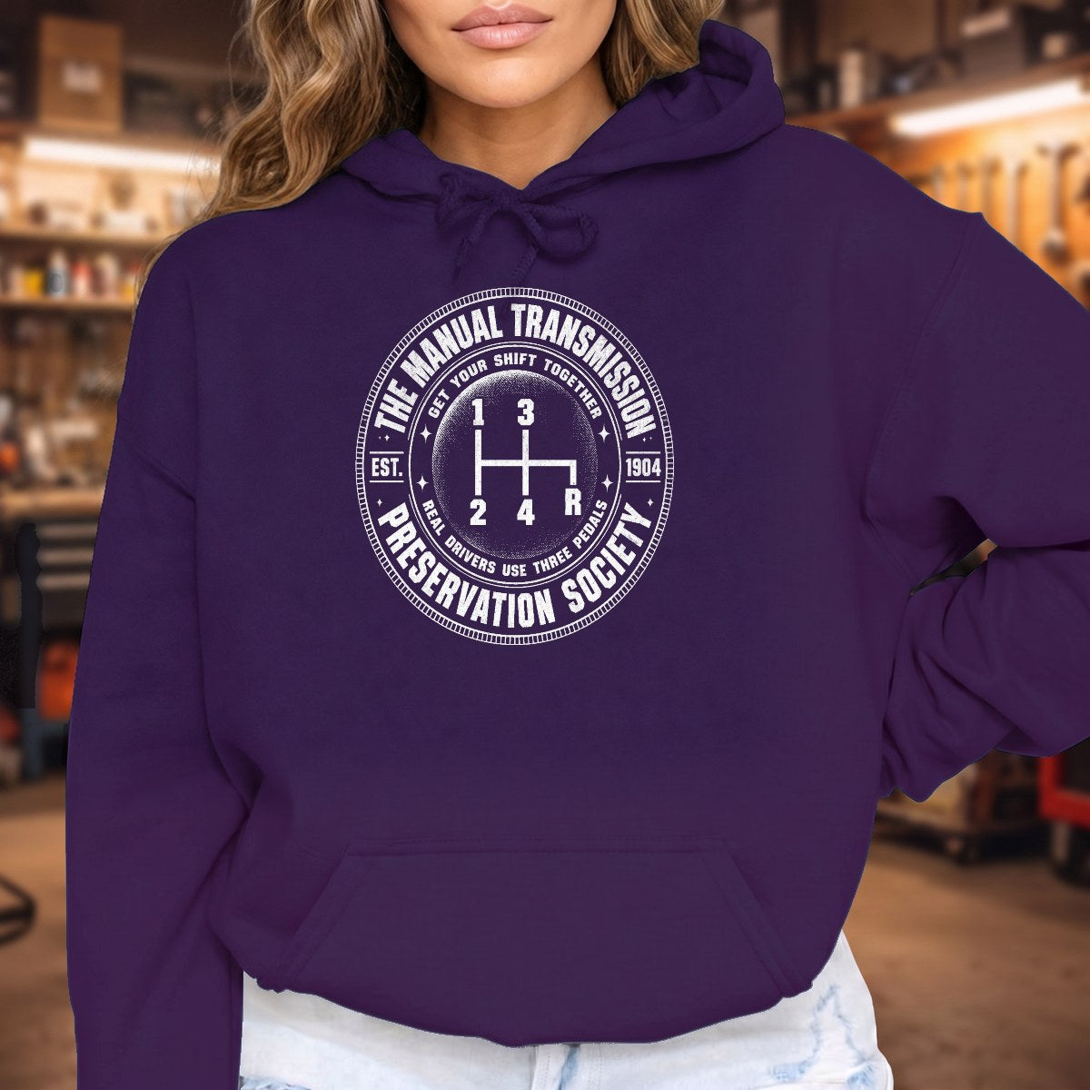 Purple | Front