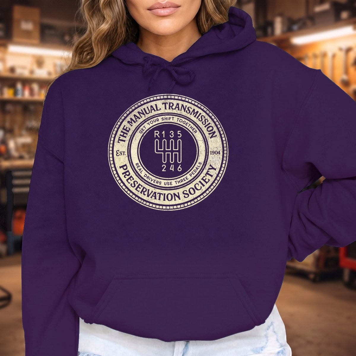 Purple | Front