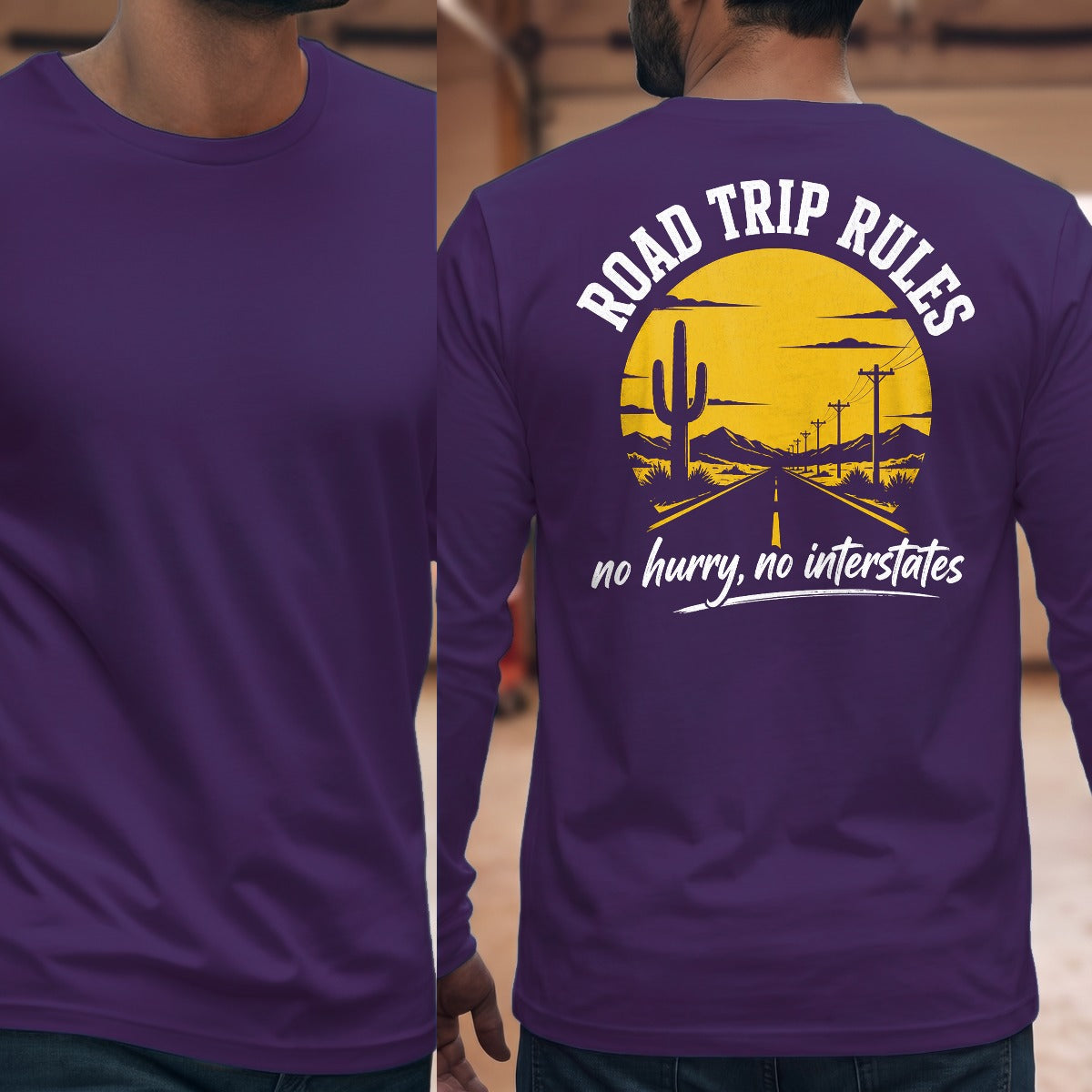 Purple | Full Back