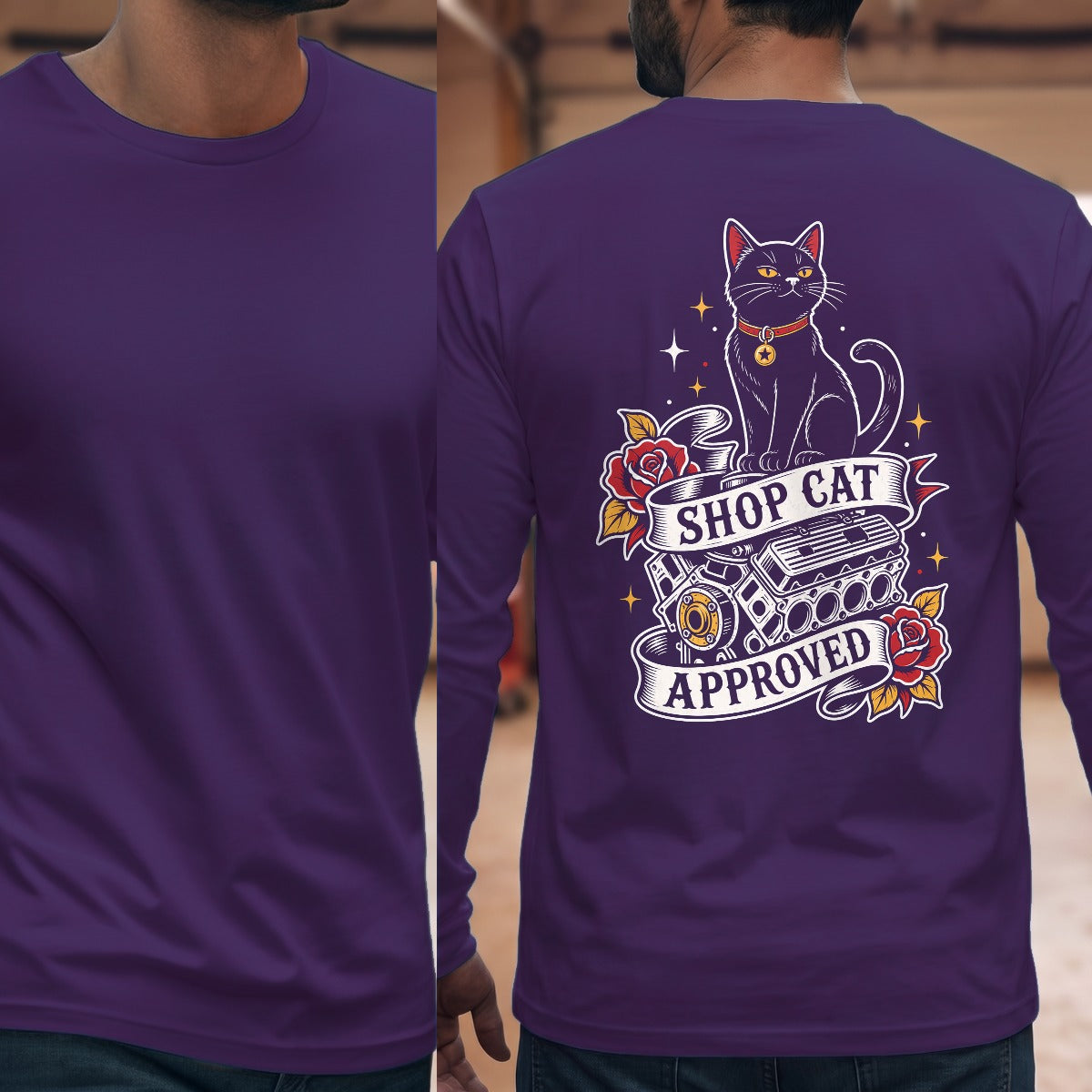 Purple | Full Back