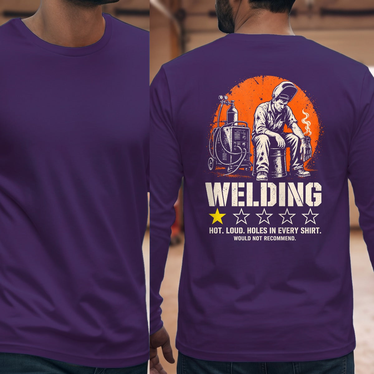 Purple | Full Back