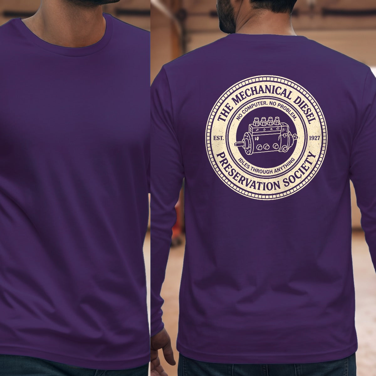 Purple | Full Back