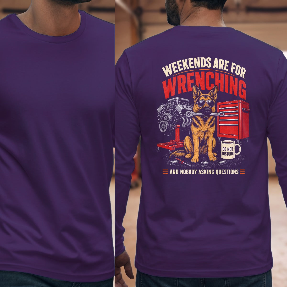 Purple | Full Back